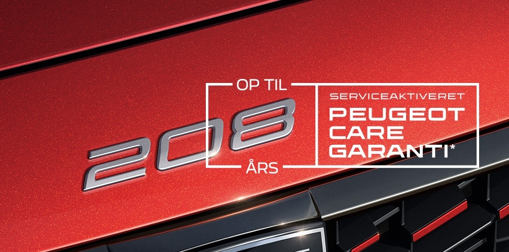Peugeot 8 års garanti