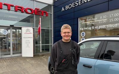 Magnus er ny lærling